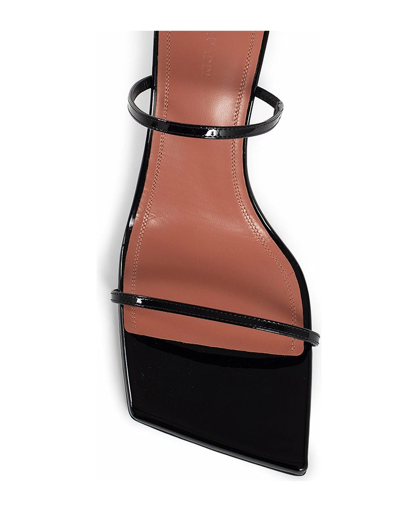 Amina Muaddi Maya Sandals - Black