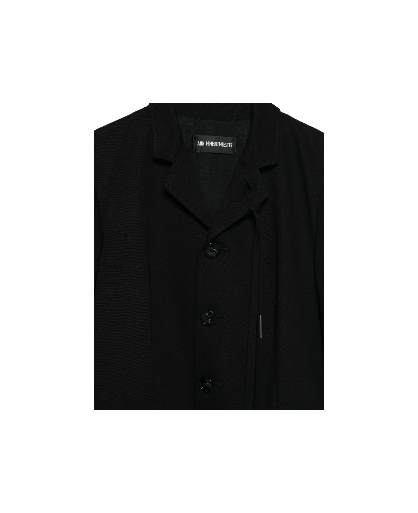 Ann Demeulemeester Jacket - BLACK