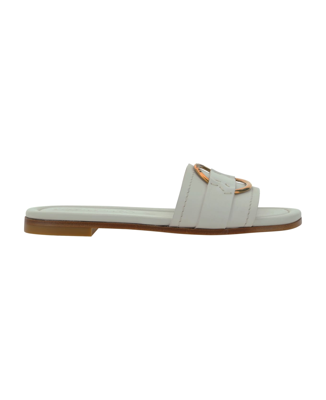 Moncler Bell Sandals - White