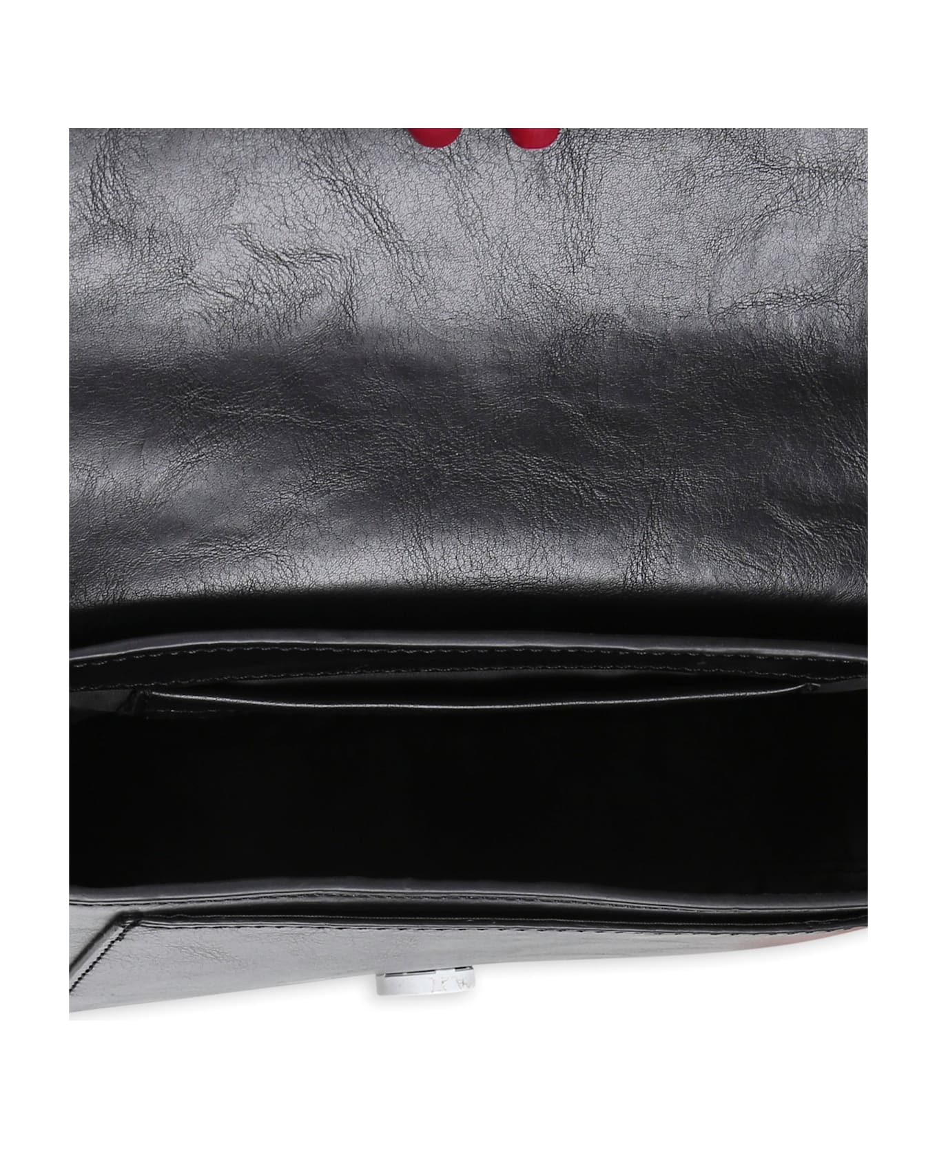 Little Marc Jacobs Black Bag For Girl With Logo - Black