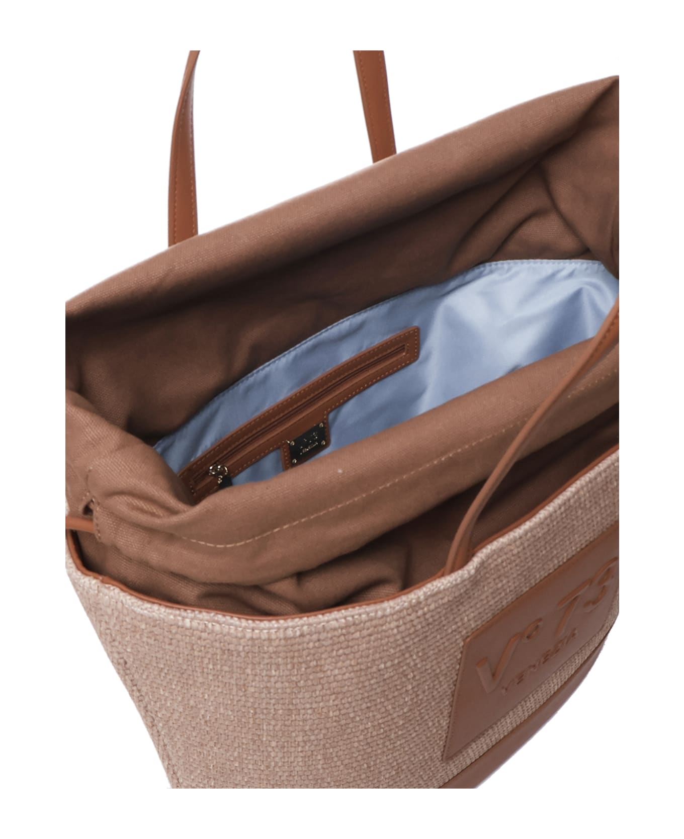 V73 Shopping Bag Cat - Naturale cuoio