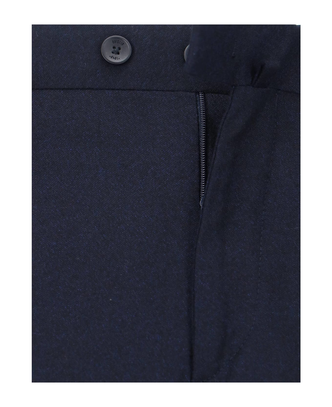 Briglia 1949 Virgin Wool Pants - Blue