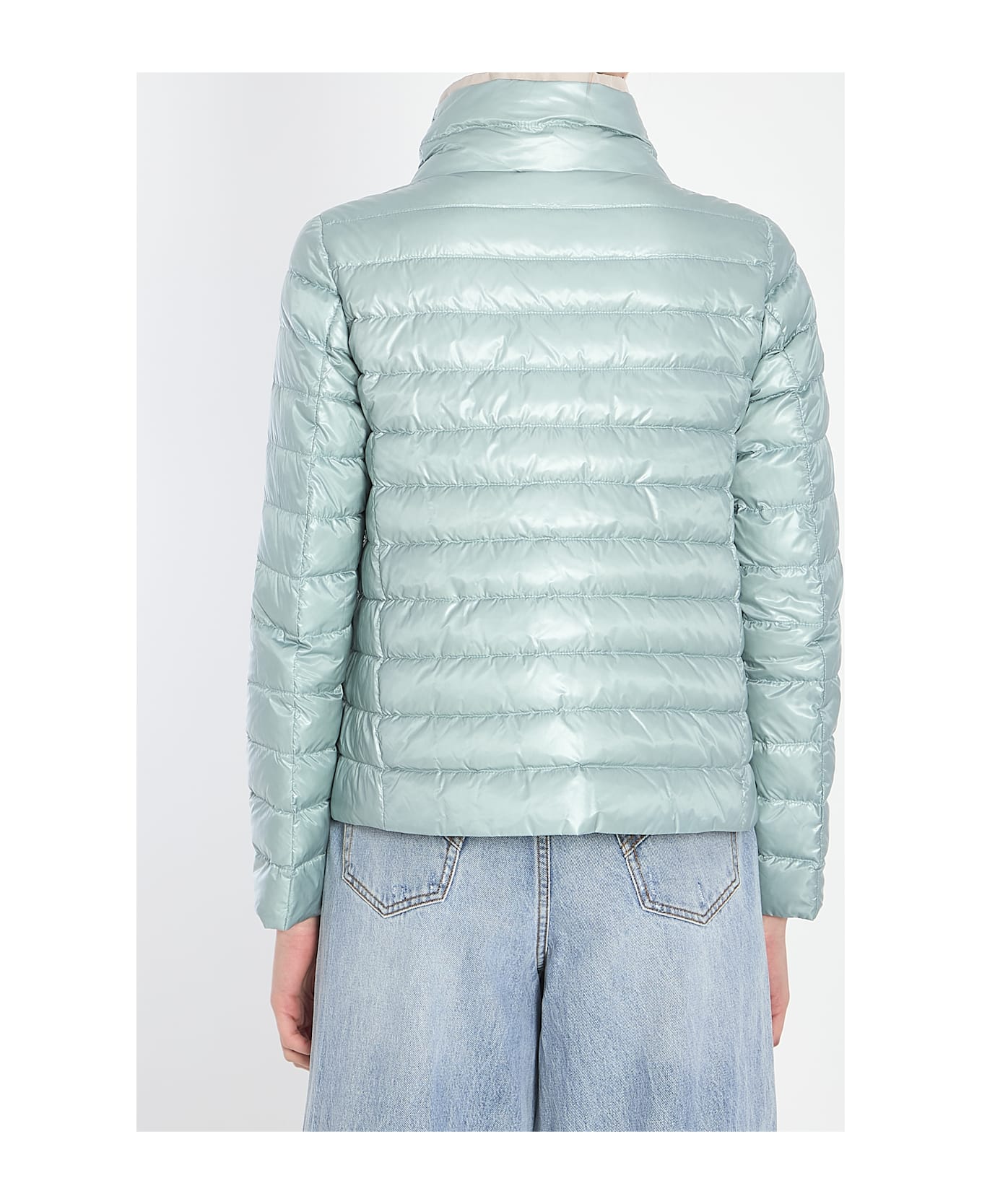Herno Reversible Quilted Jacket - LIGHT BLUE