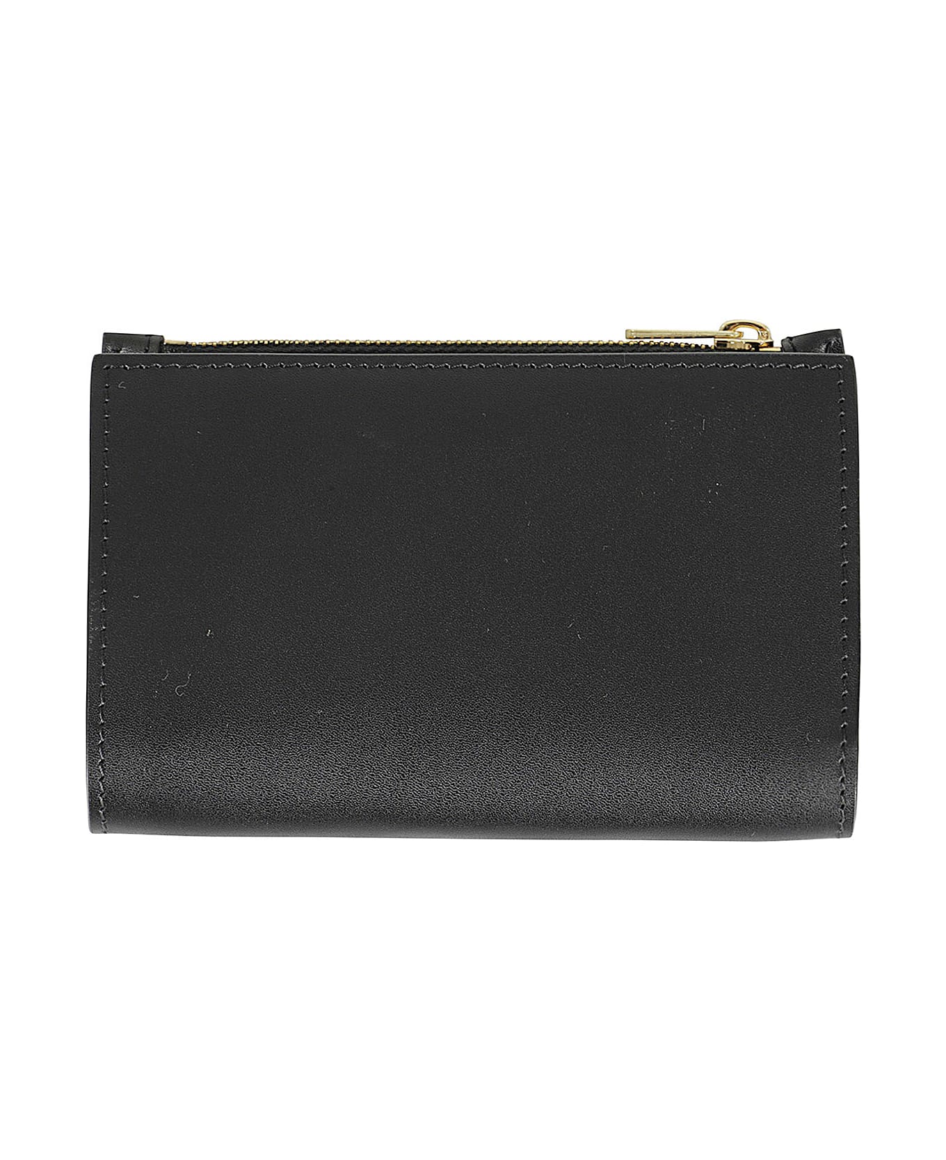 A.P.C. Willy Logo Embossed Wallet - Lzz Black