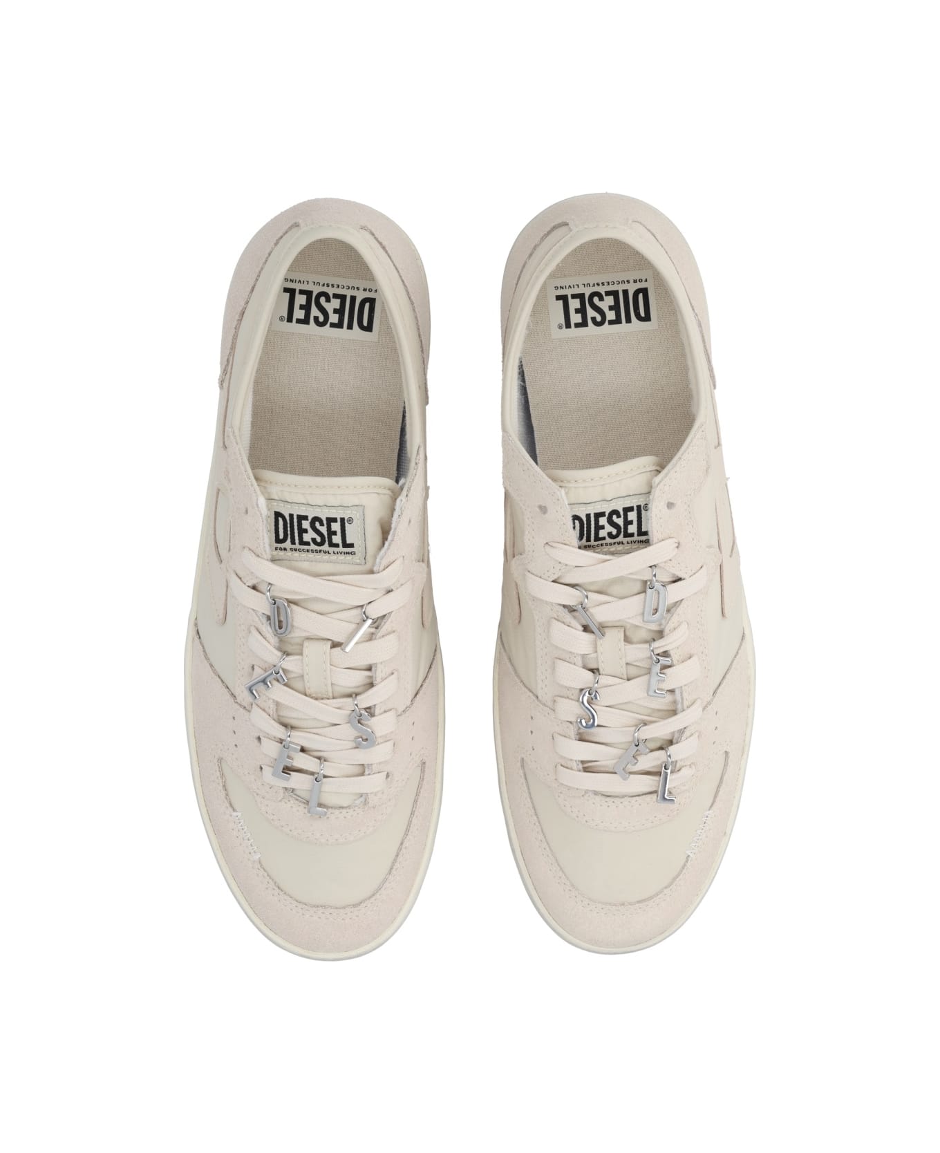 Diesel "s-leroji D-1 Low" Sneaker - WHITE