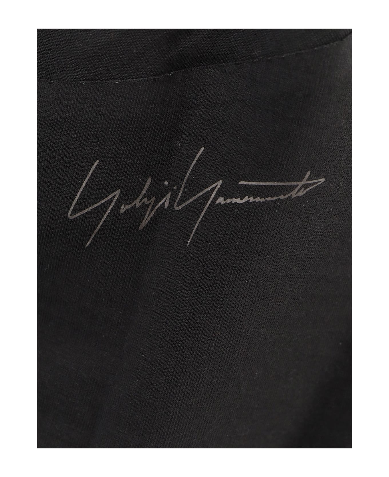 Y-3 W Run Ls Techical Fabric T-shirt - Black