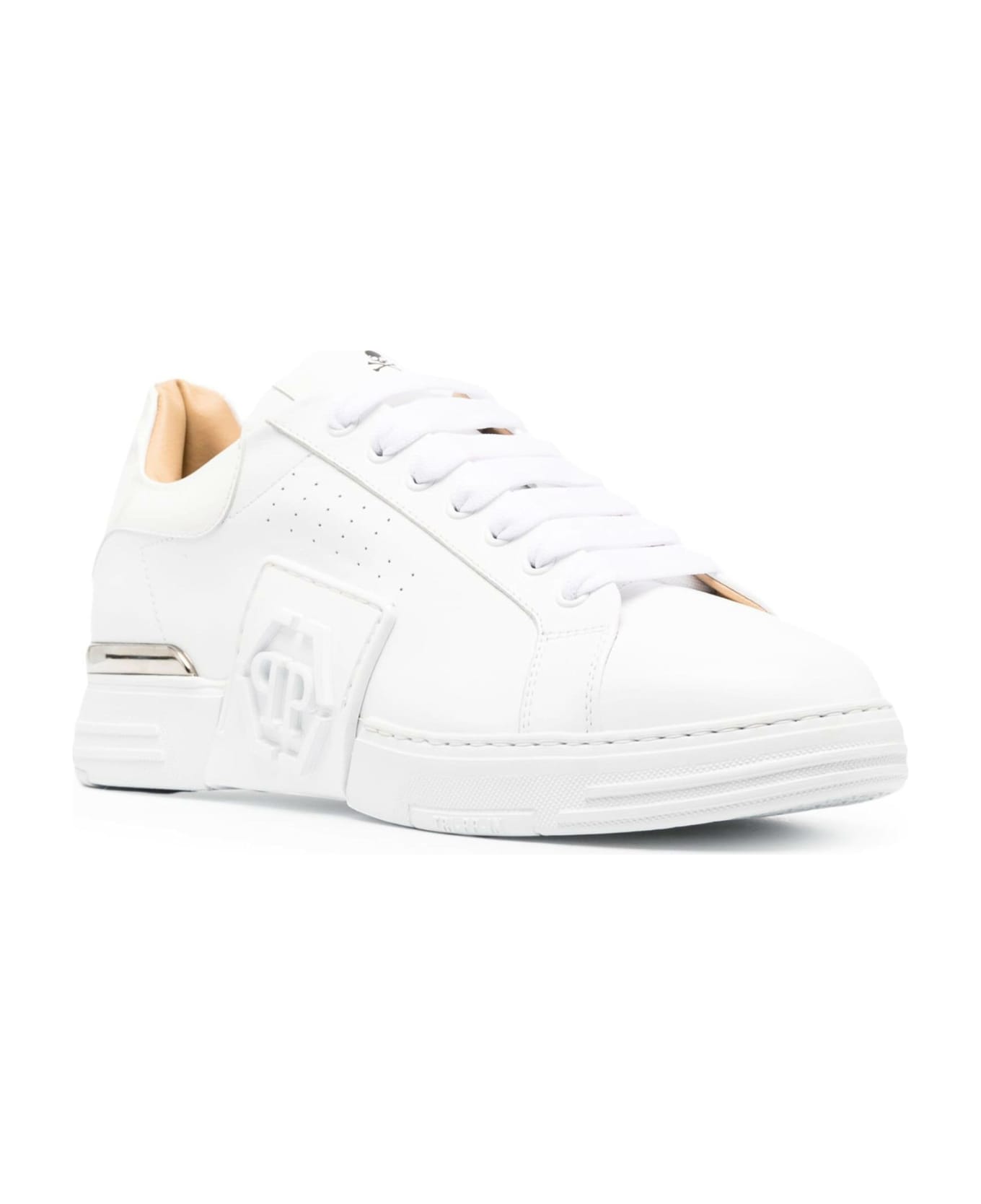 Philipp Plein Lo-top Sneakers Phantom Kick$ - White