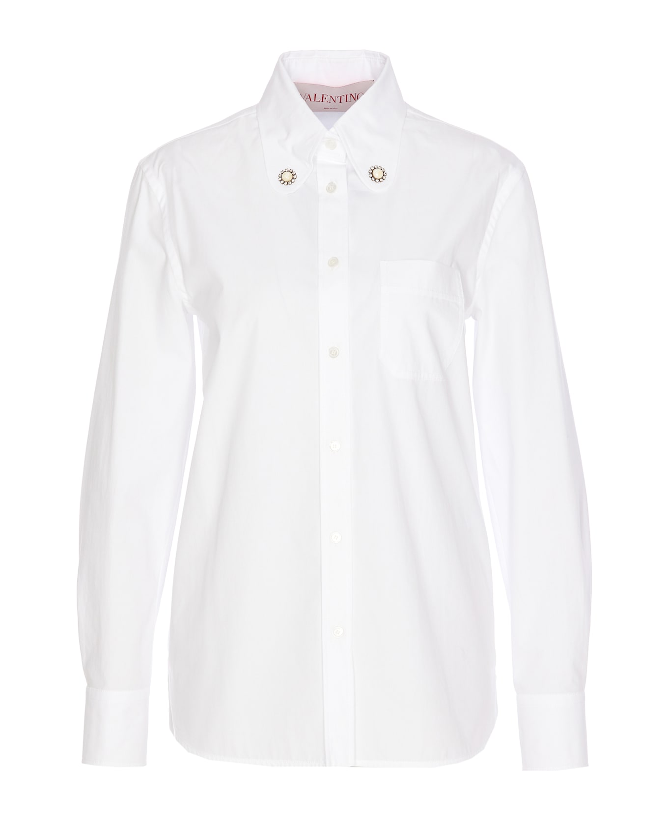 Valentino Garavani Cotton Popeline Shirt - White