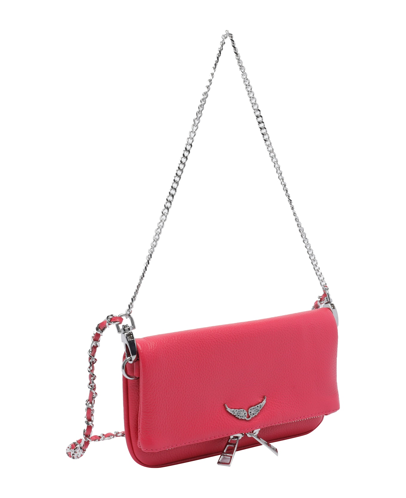 Zadig 
Voltaire Nano Rock Crossbody Bag - Fuchsia