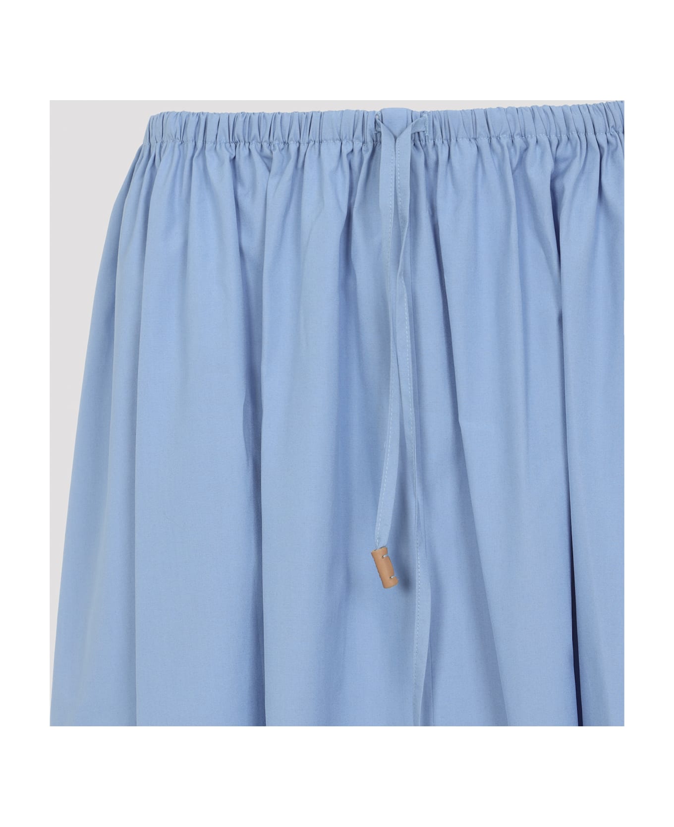 Marni Drawstring Midi Skirt - Sky