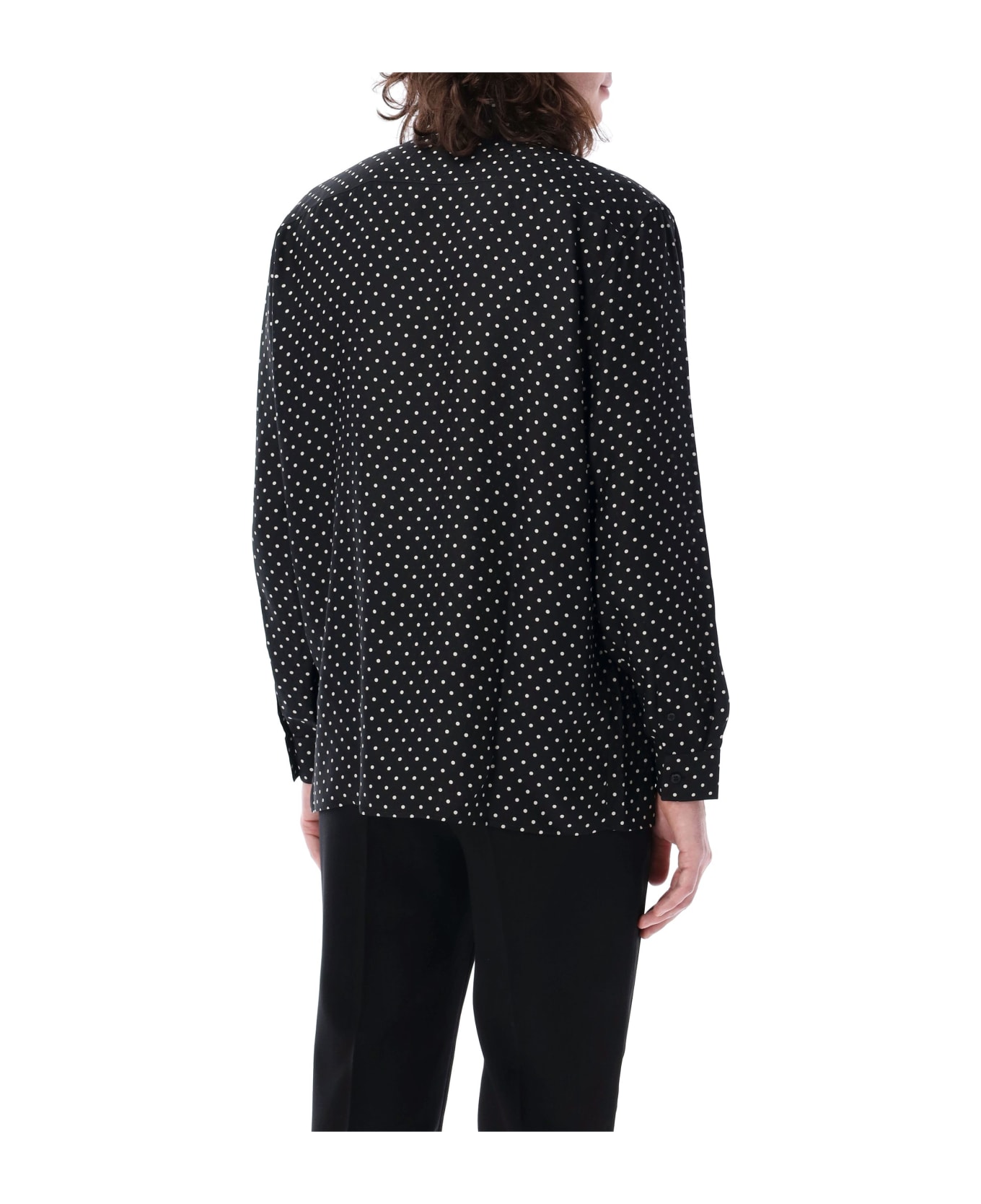 Saint Laurent Dotted Shirt - BLACK CRAIE シャツ