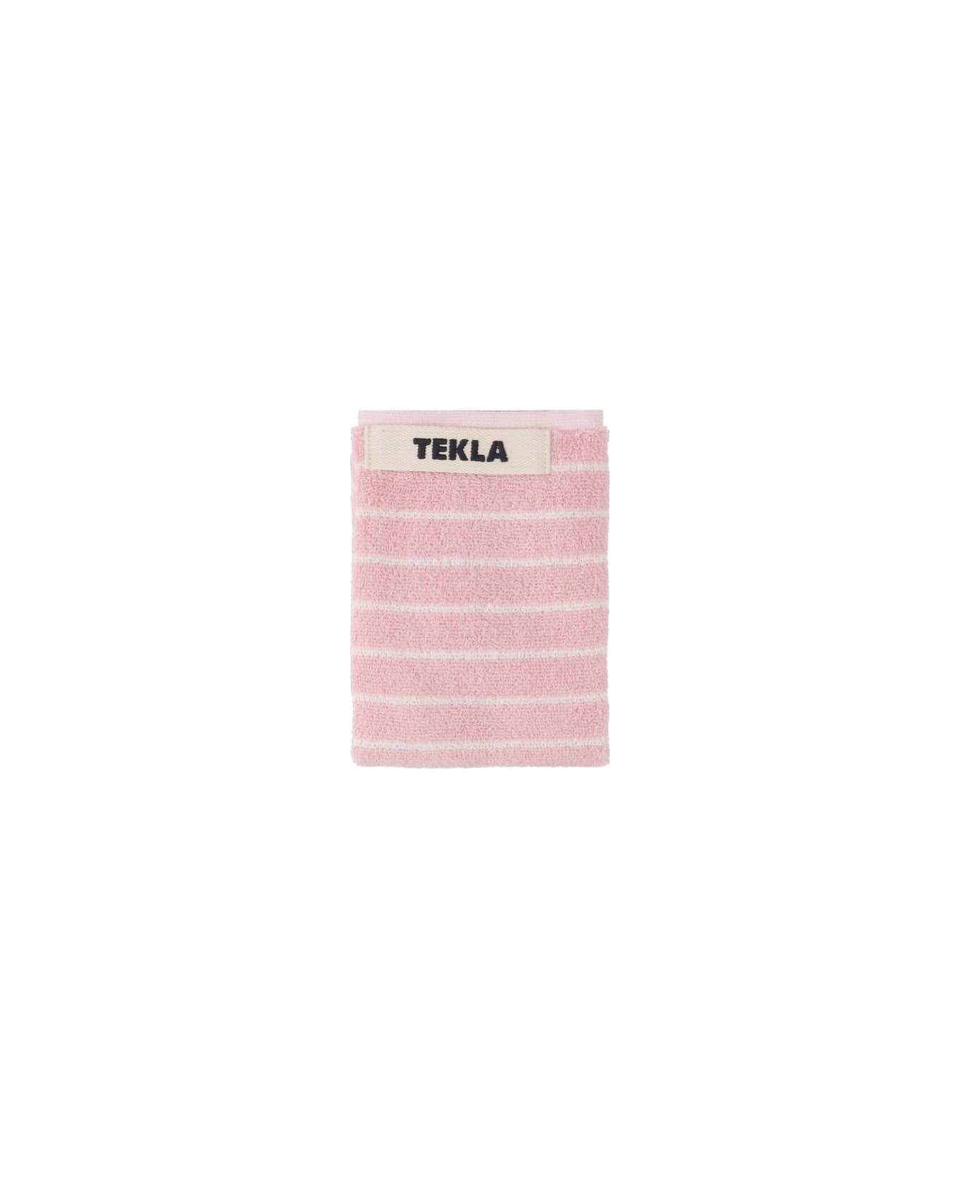 Tekla Guest Towel - Shaded Pink Stripes