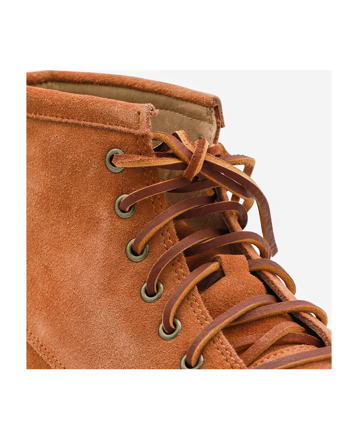 Sebago Brown Leather Tala Mid Boots - FOX