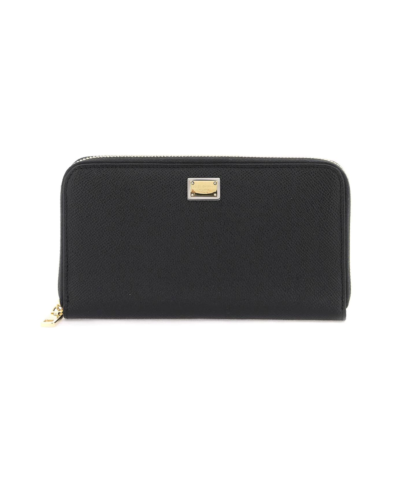 Dolce & Gabbana Zip-around Wallet - Black 財布