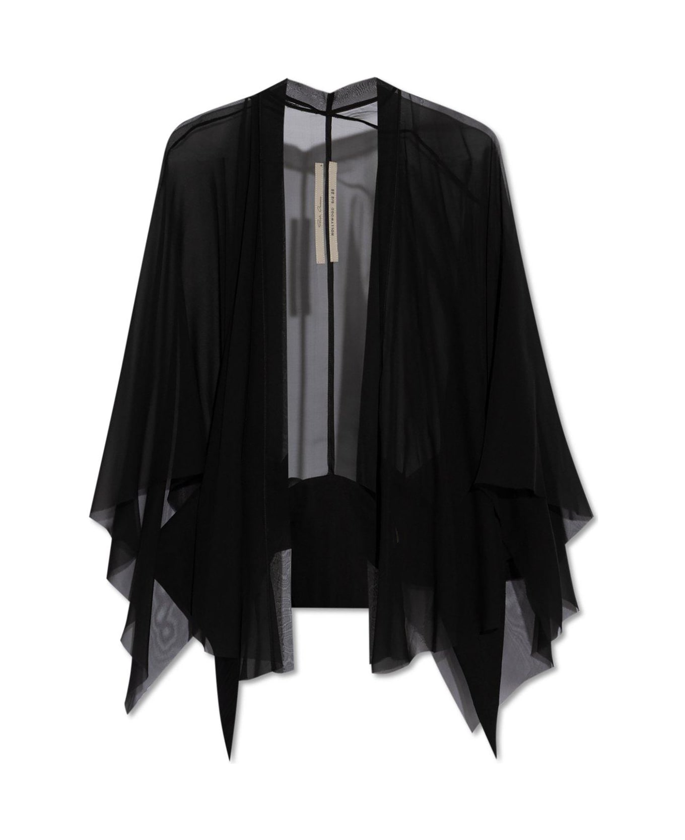 Rick Owens Hollywood Half Moon Jacket - Black
