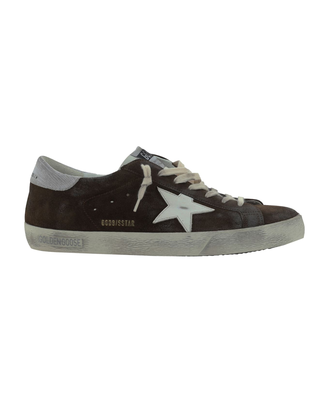 Golden Goose Super Star Sneakers - Brown/white