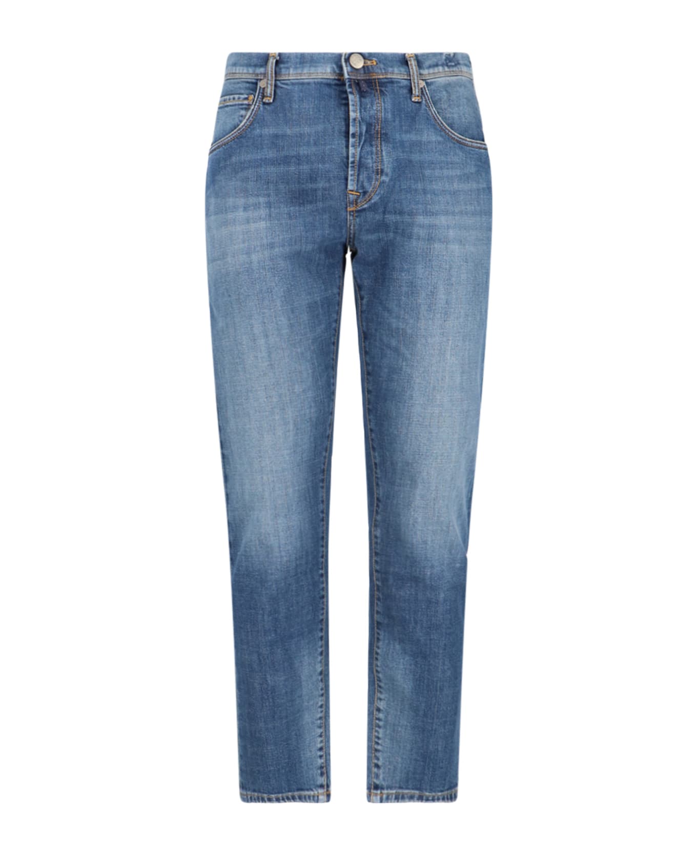 Incotex Straight Jeans - Blue