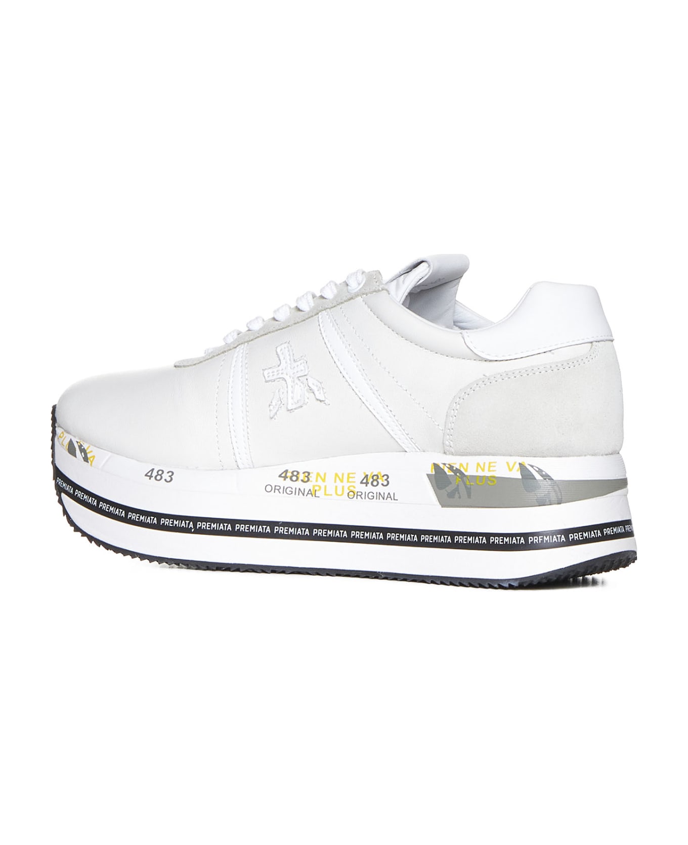 Premiata Sneakers - Beige/white