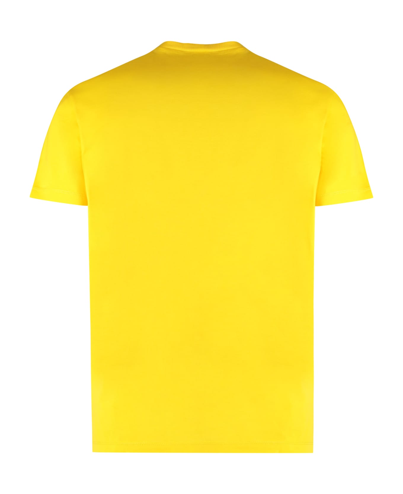 Dsquared2 Cotton Crew-neck T-shirt - Yellow