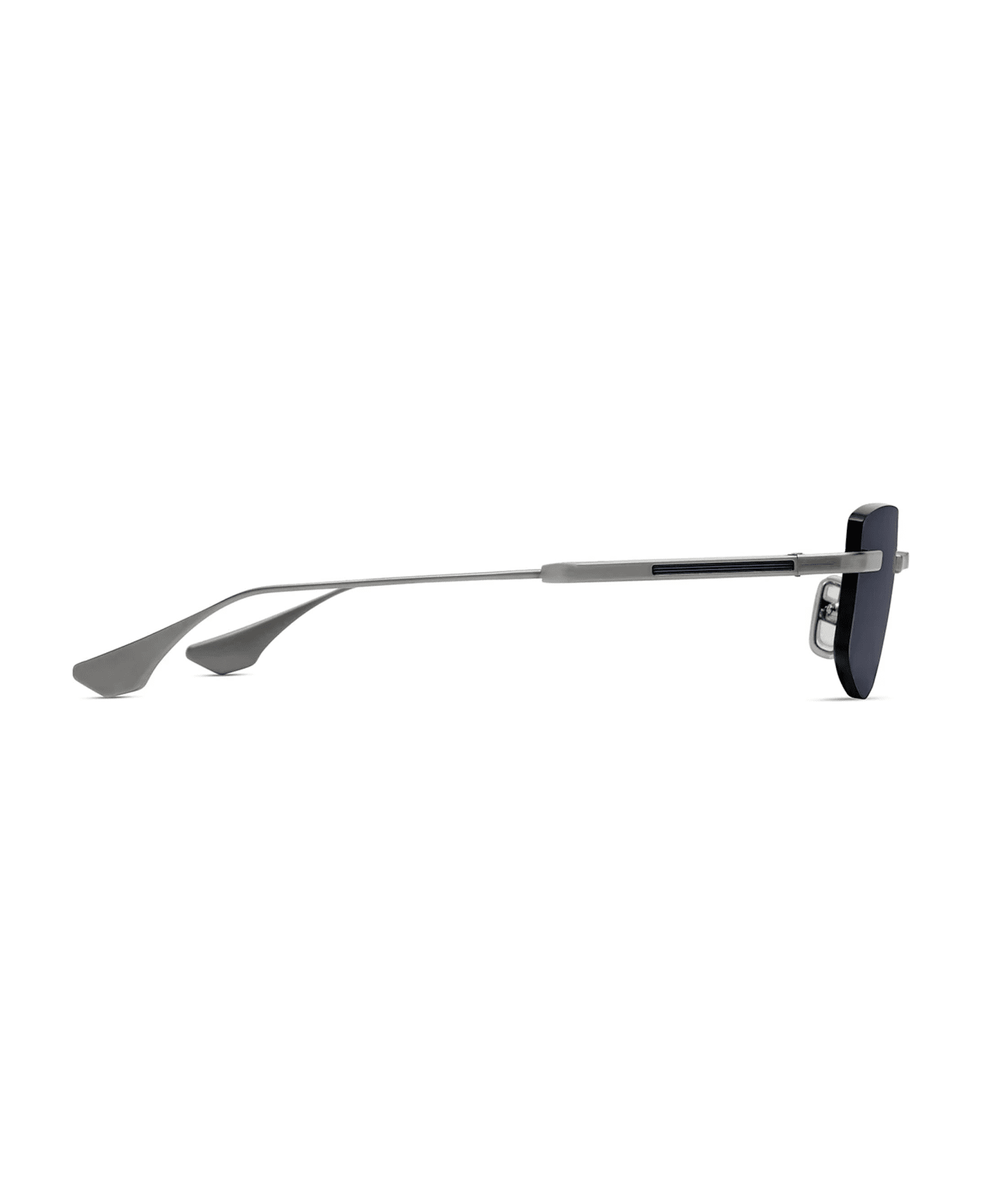 Dita Trysim.75 - Brushed Raw Titanium Sunglasses - grey