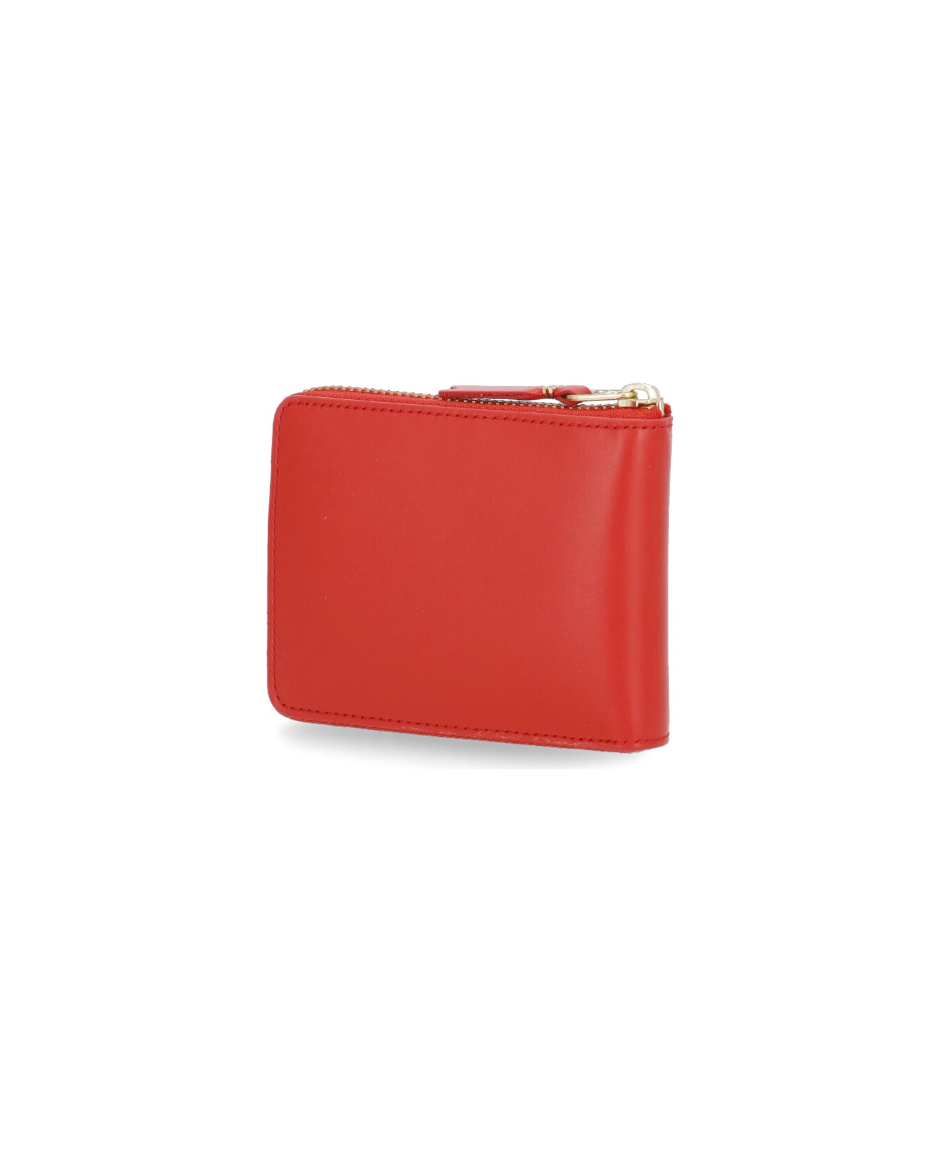 Comme des Garçons Wallet Leather Wallet - Red 財布