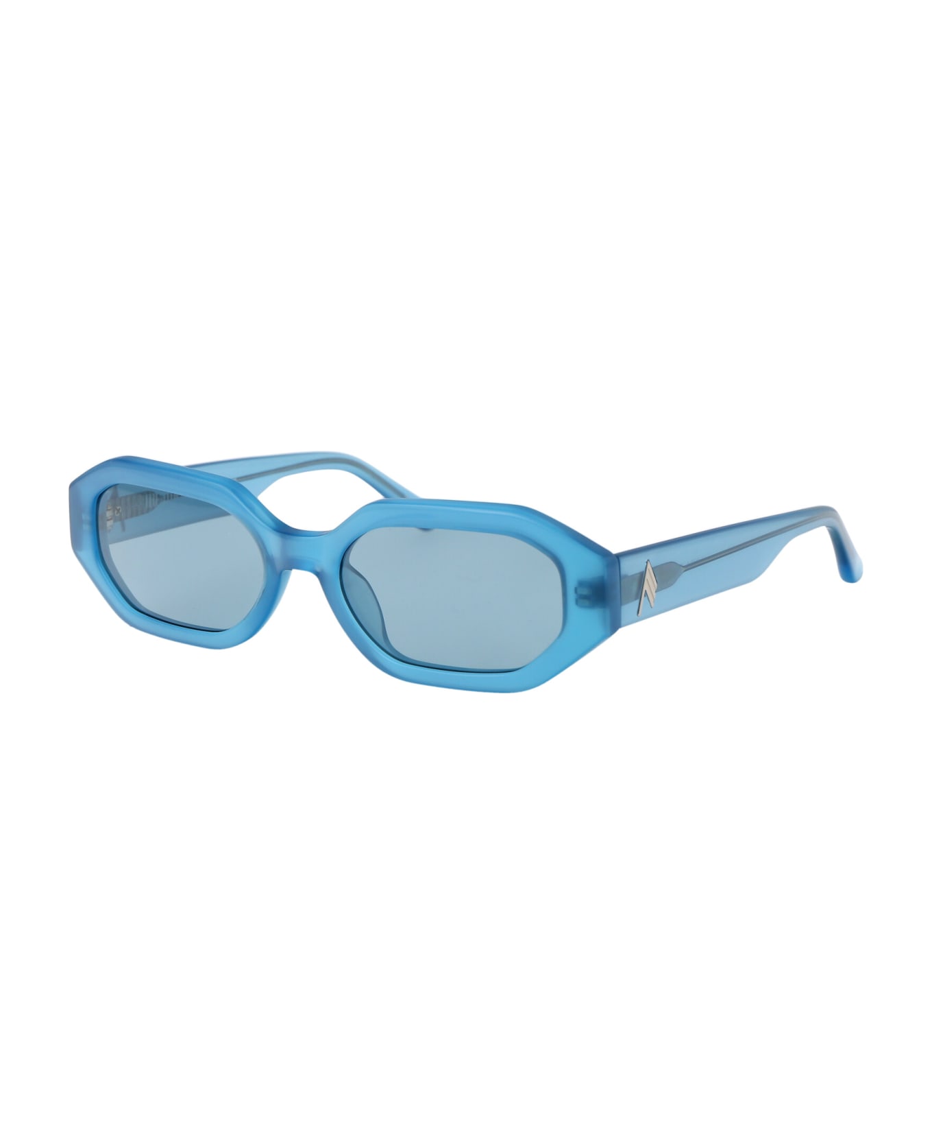 The Attico Irene Sunglasses - 12 TORQUOISE SILVER TOEQUOISE