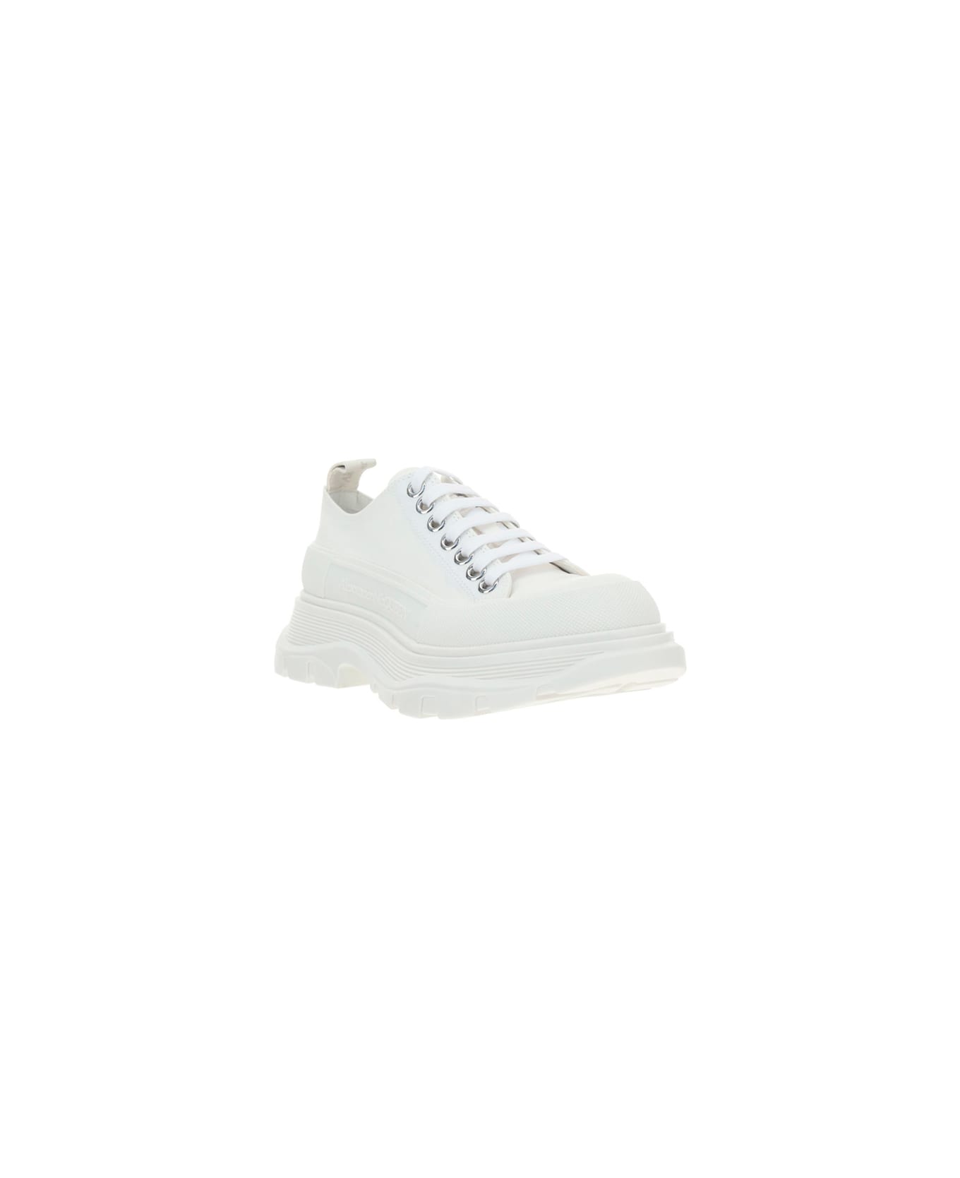 Alexander McQueen Tread Slick Sneaker - White/white