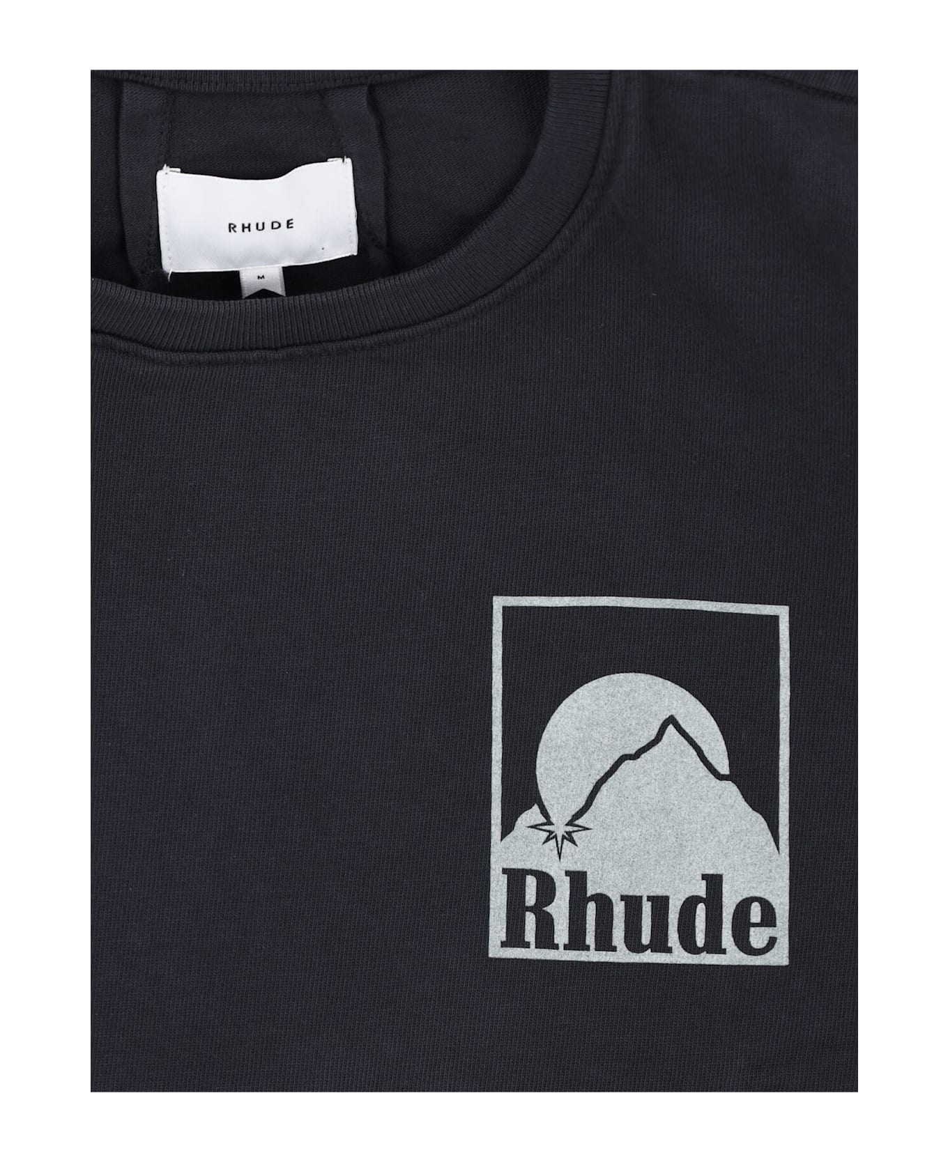 Rhude 
moonlight Badge
 T-shirt - Black  