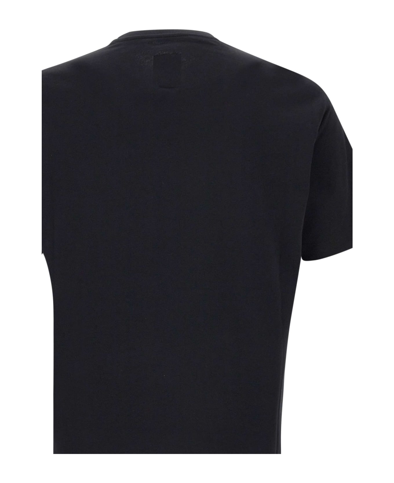Emporio Armani Cotton T-shirt - BLACK シャツ