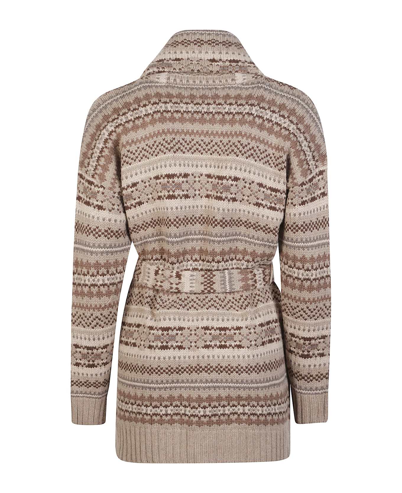 Ralph Lauren Cardigan With Belt - MultiColour