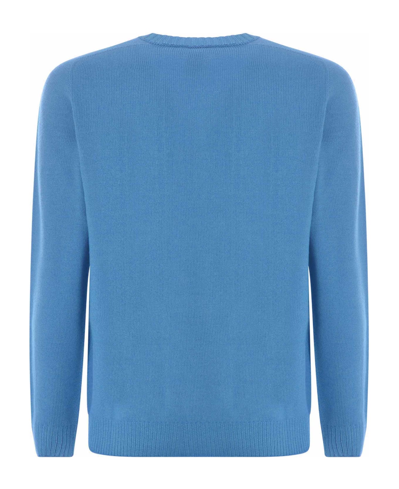 Jeordie's Sweater Jeordie's In Merino Wool - Turchese