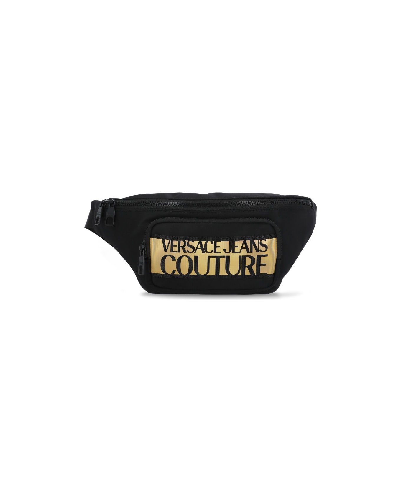 Versace Jeans Couture Black Waist Bag - Black