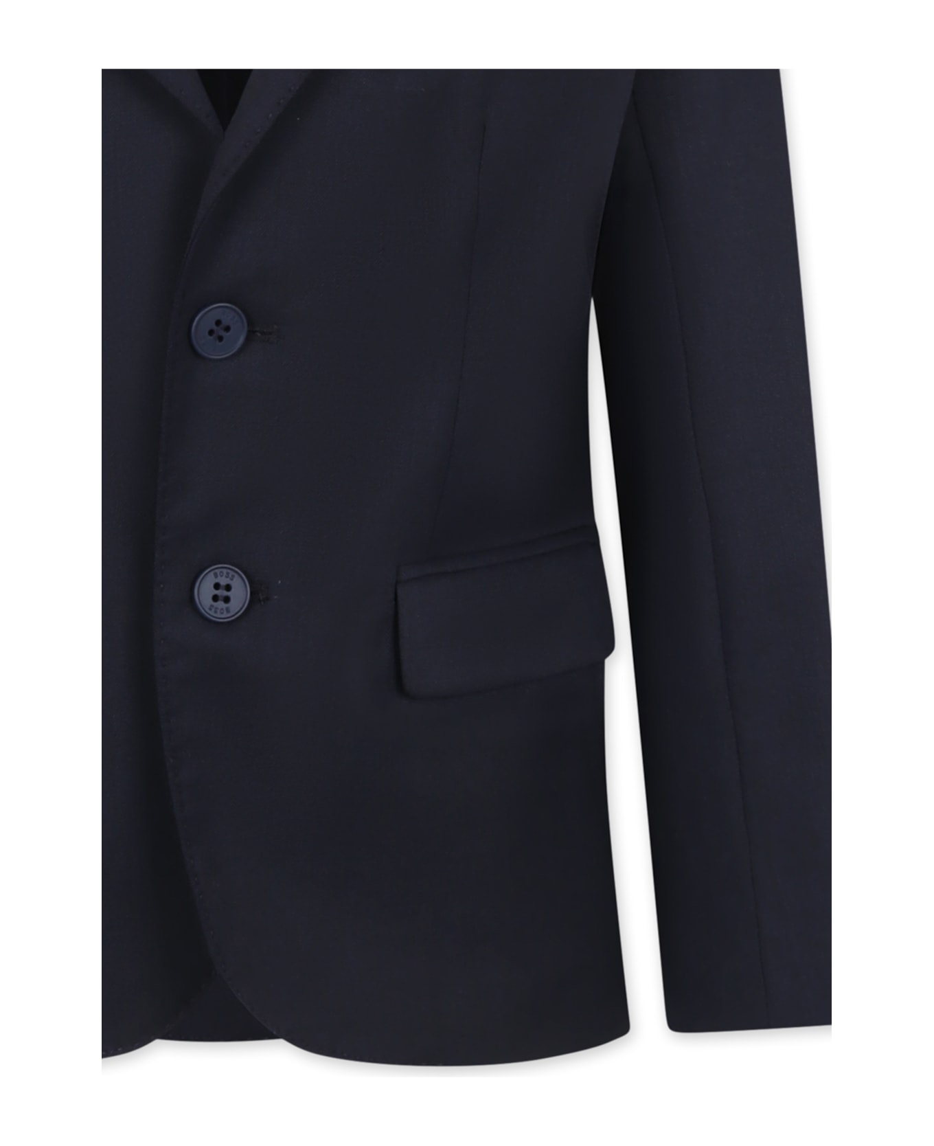 Hugo Boss Blue Jacket For Boy - Blue