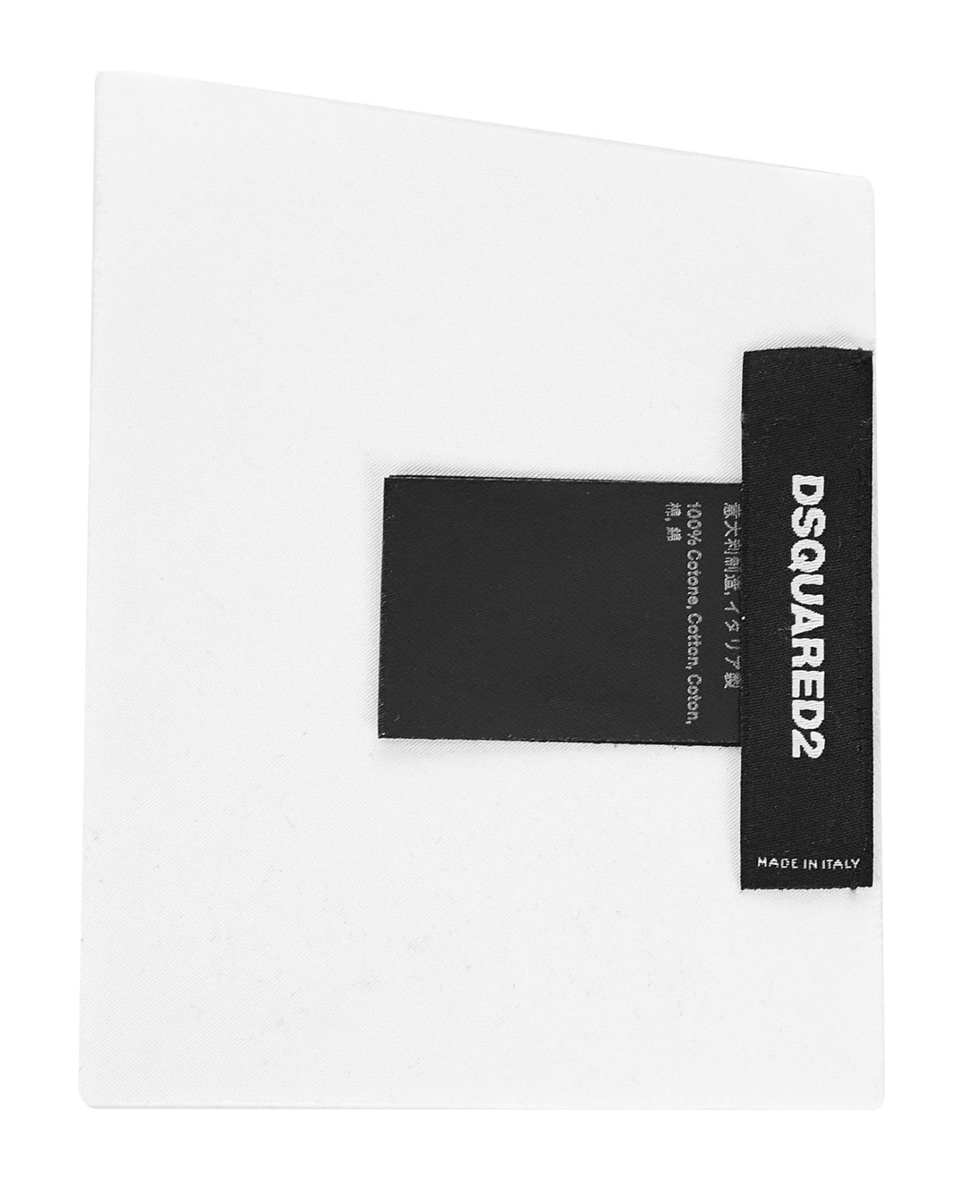 Dsquared2 Pocket Square - White