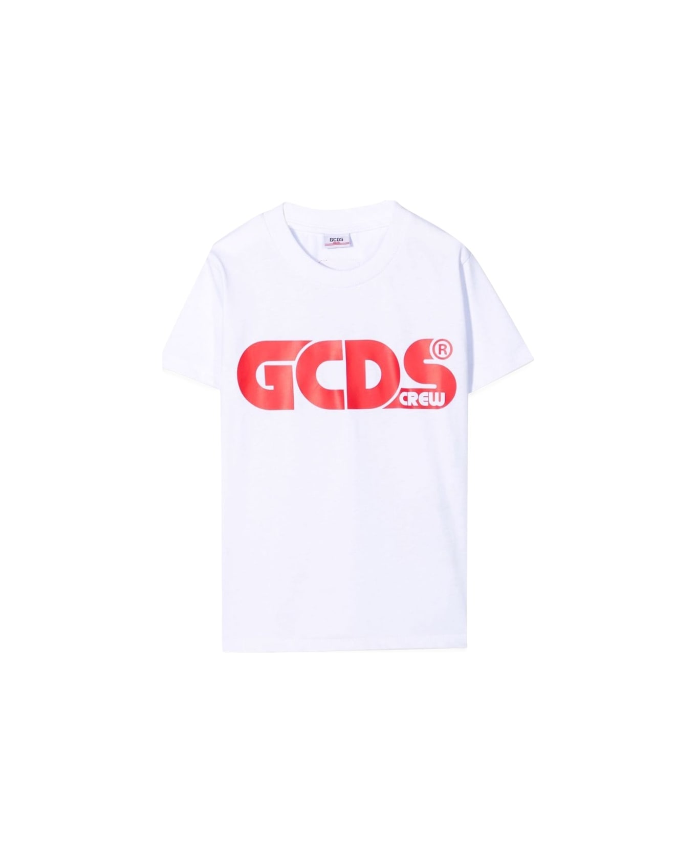 GCDS Jersey T-shirts Boy - WHITE