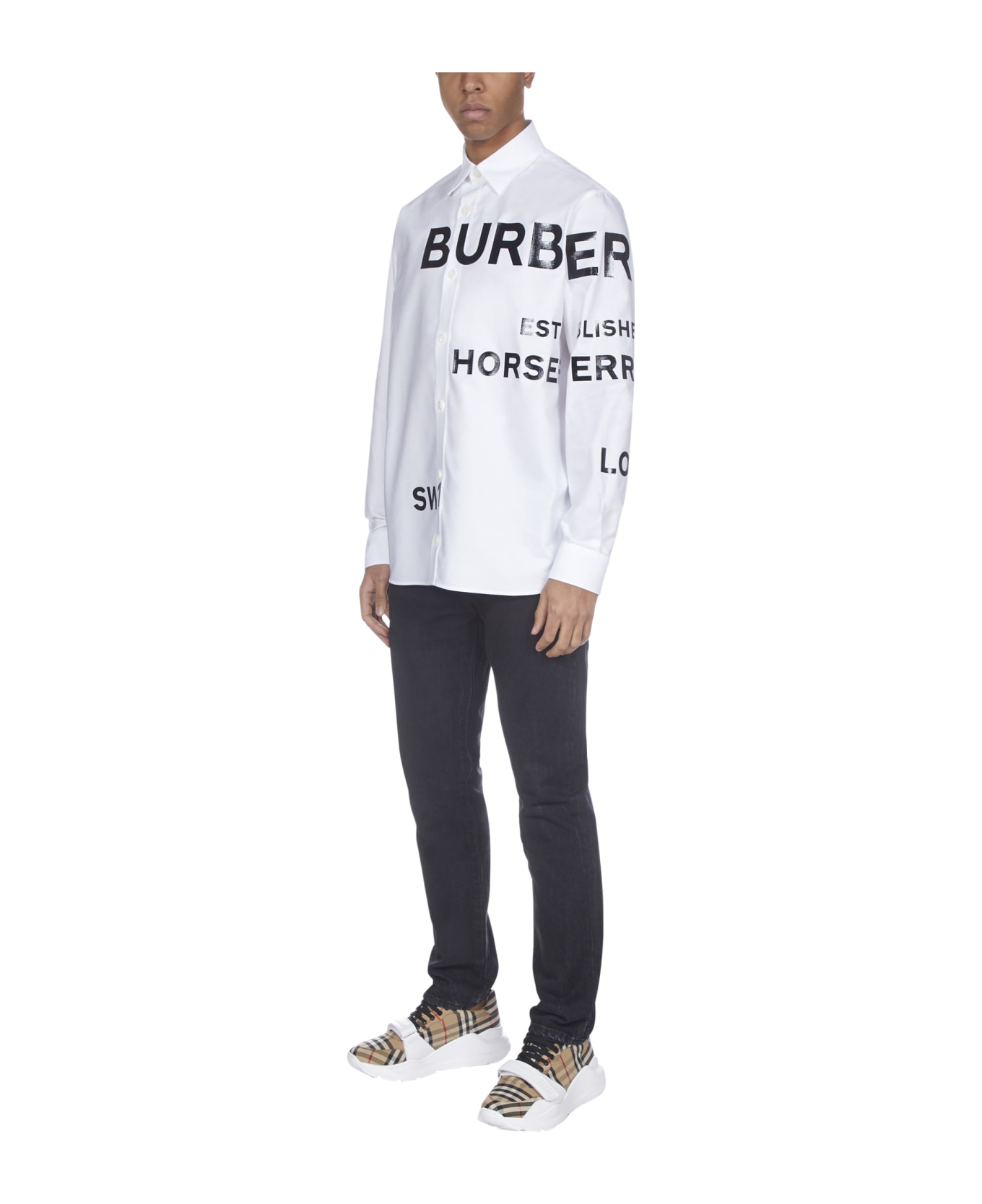 Burberry Shirt - WHITE