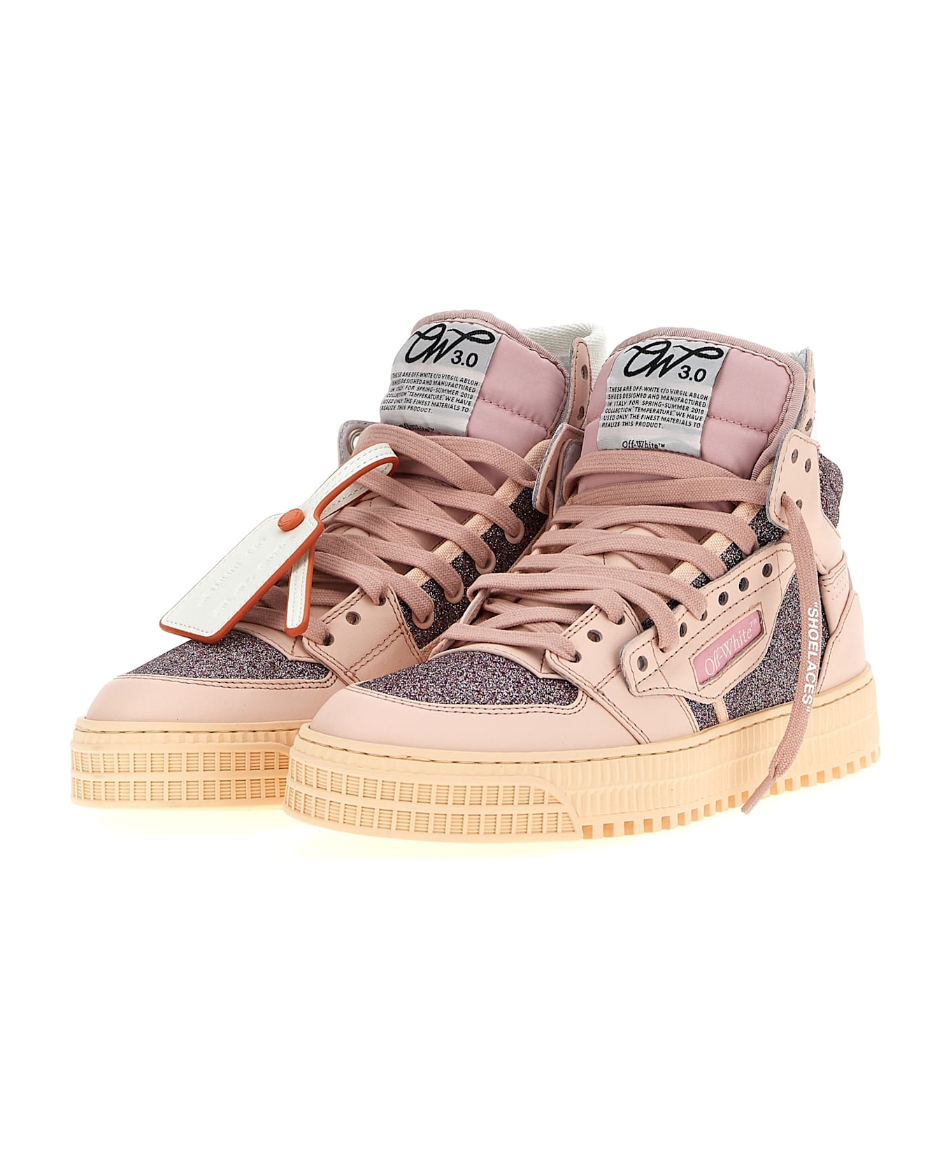 Off-White '3.0 Off Court' Sneakers - Pink