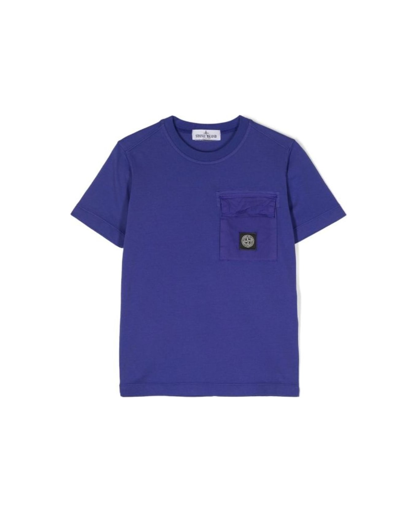 Stone Island Junior T-shirt - Bright Blue