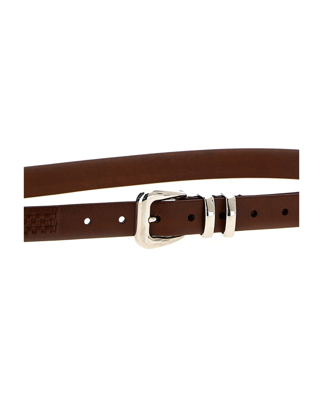 Brunello Cucinelli Leather Belt - Brown