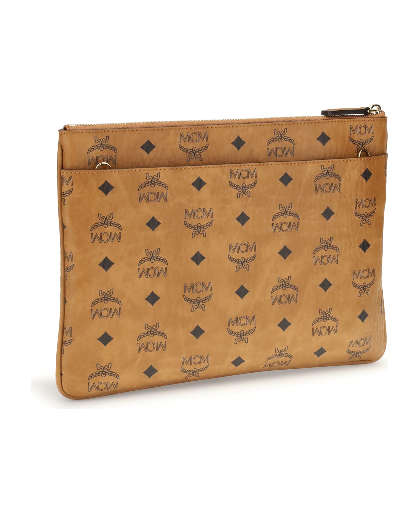 MCM Pouch With Visetos Print