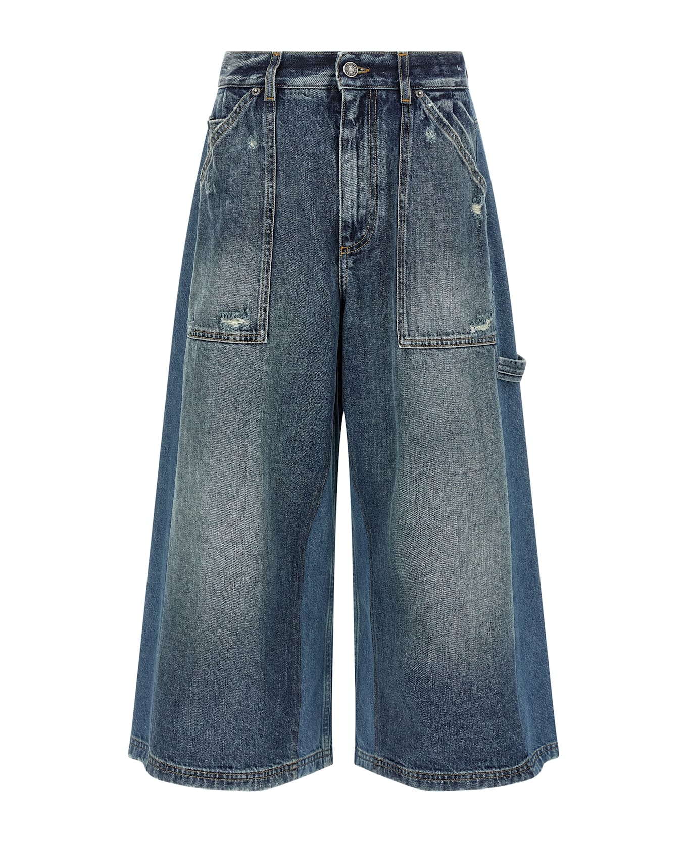 Dolce 
Gabbana Denim Bermuda Shorts - Blue