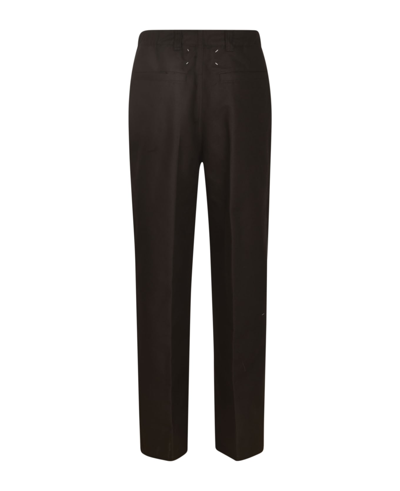 Maison Margiela High Length Trousers - Black