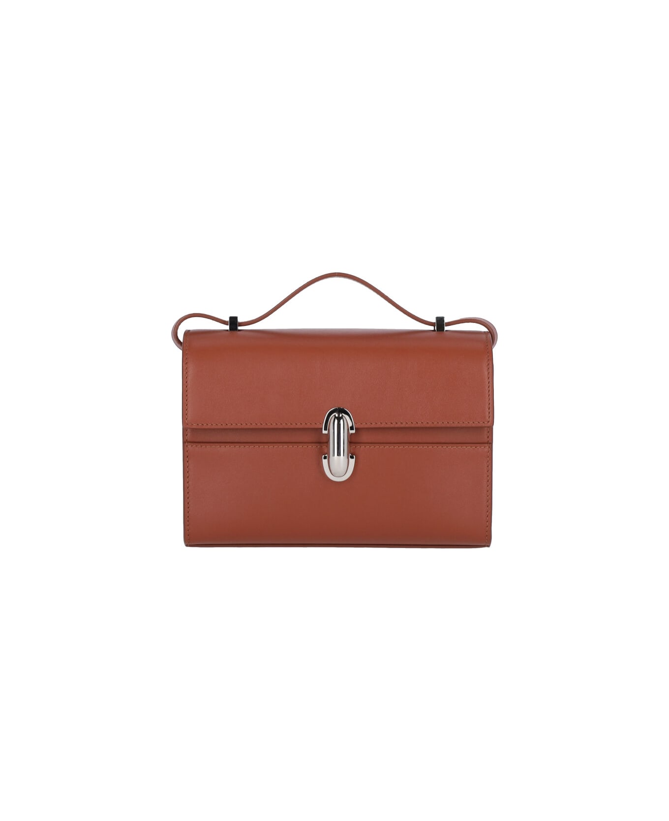 Savette "symmetry 19" Crossbody Bag - Brown