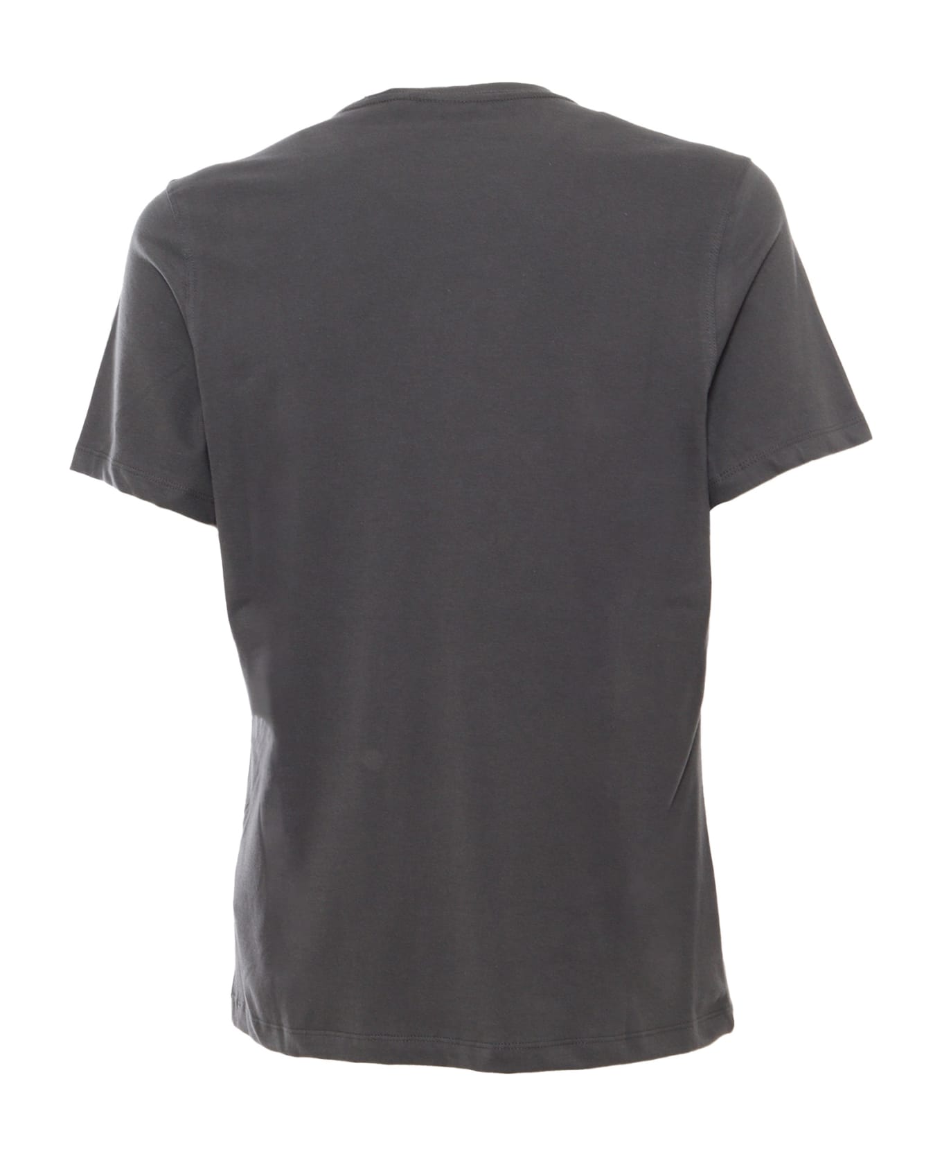 Barbour Brown Patterned T-shirt - BLACK シャツ