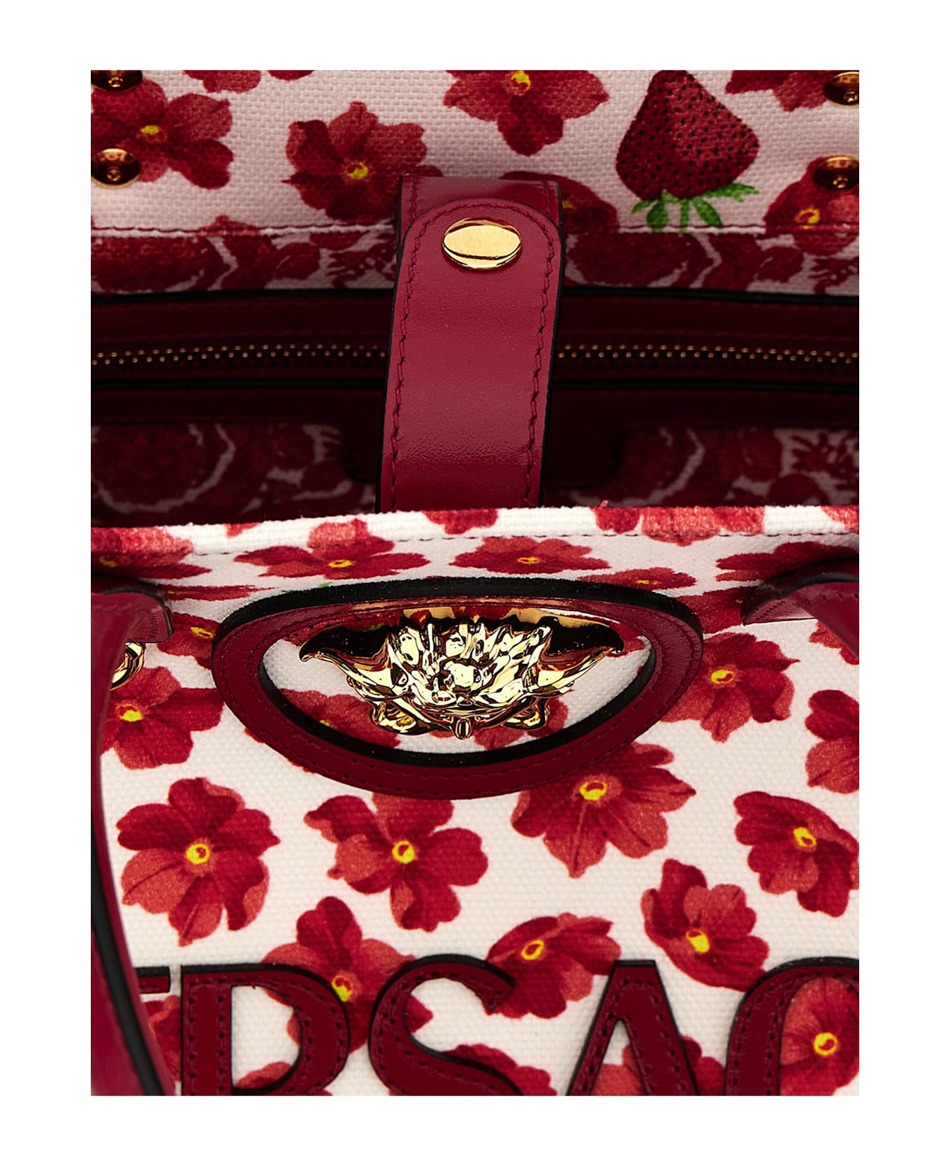 Versace 'la Medusa' Shopping Bag - Multicolor