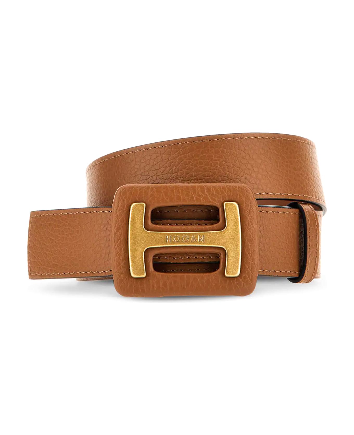 Hogan Leather Belt - Brown