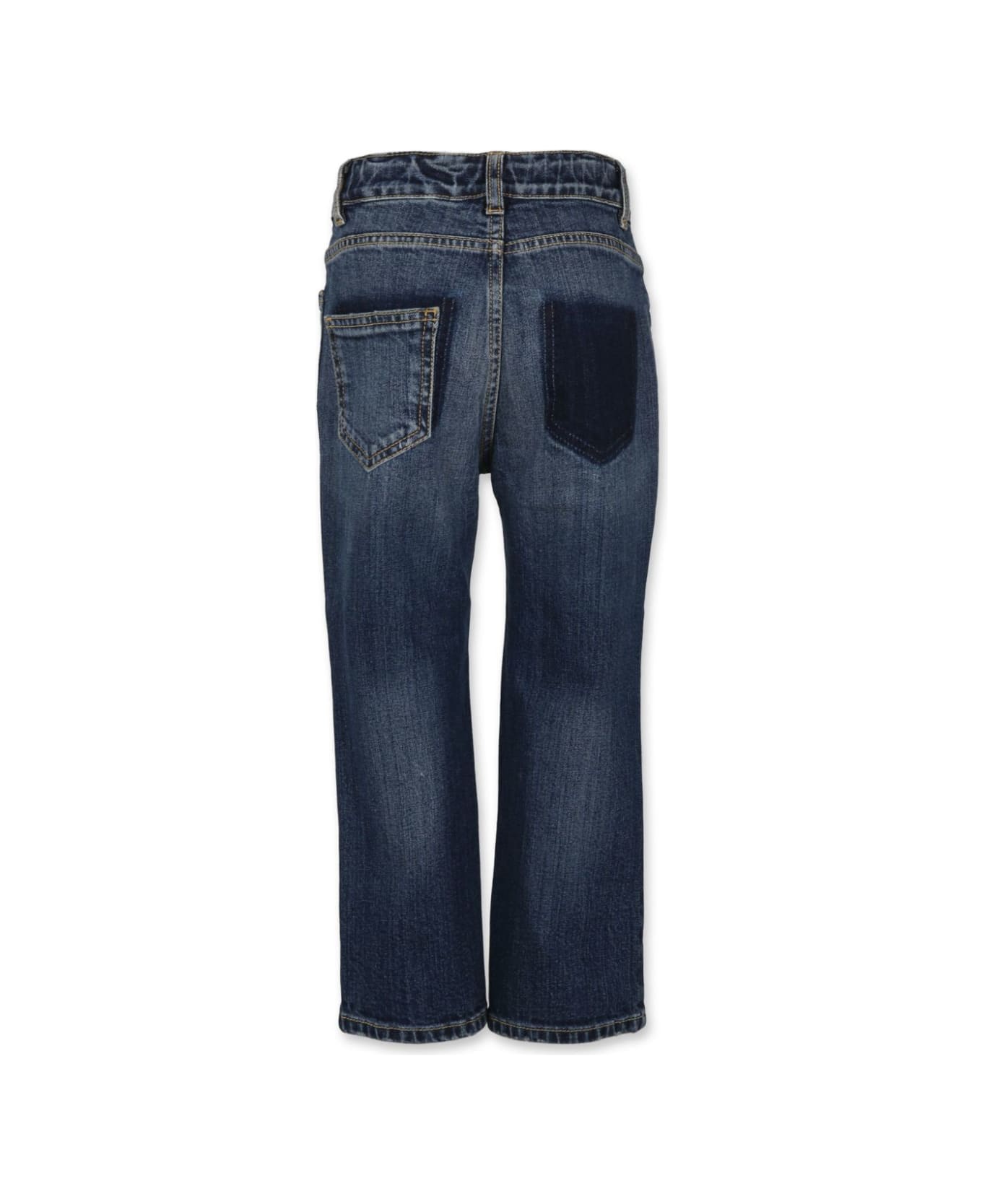 Golden Goose Jeans Con Tasca Laterale - Blue