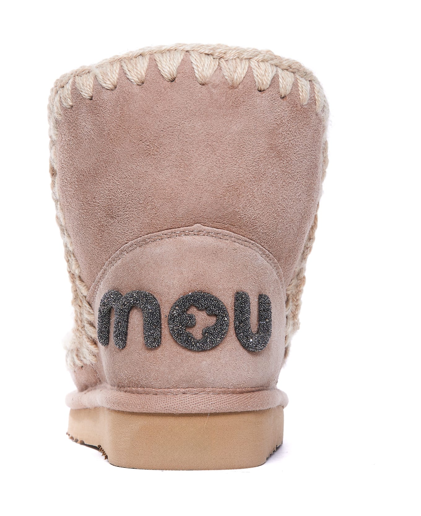 Mou Suede Eskimo 18 Booties - Pink