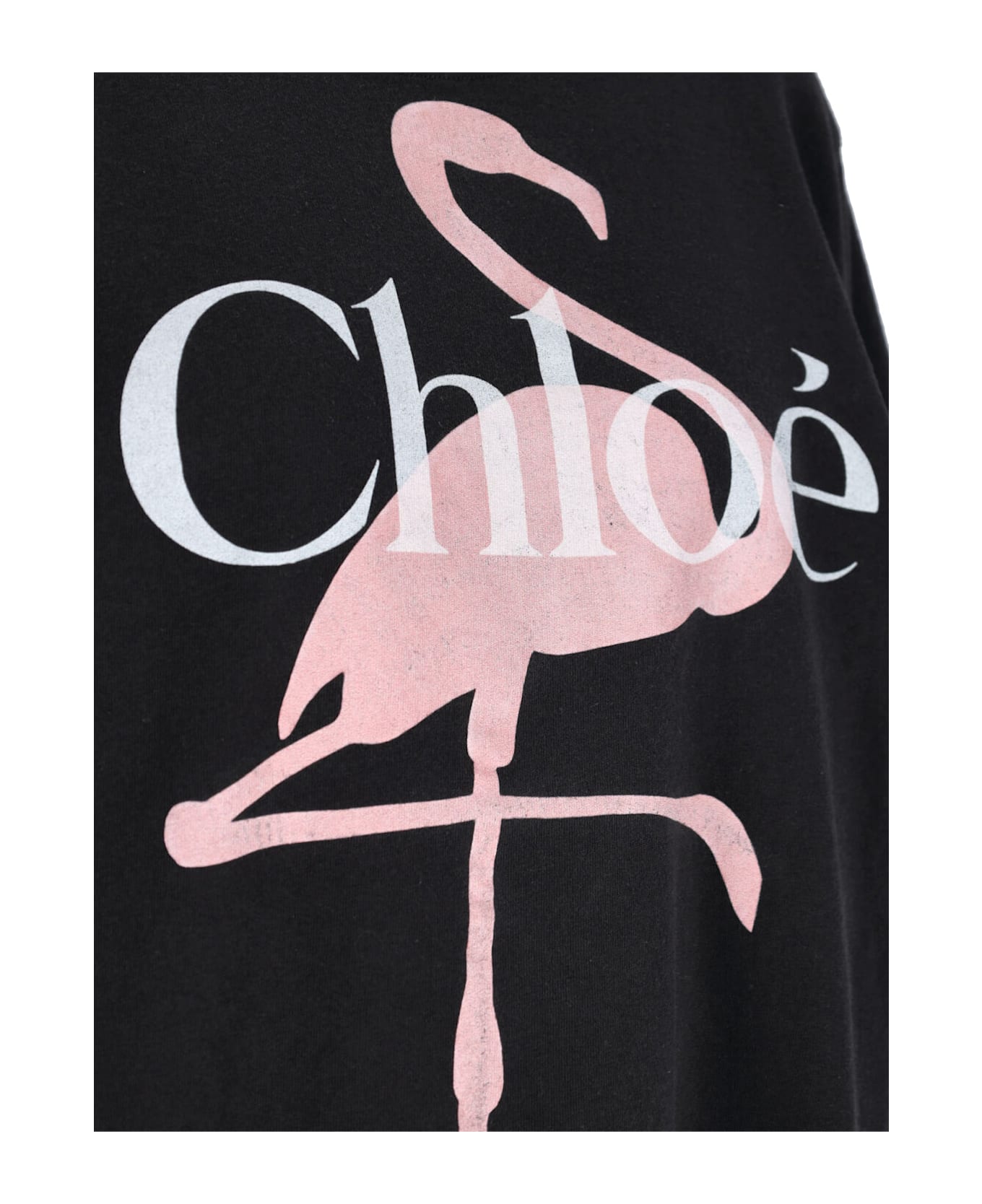 Chloé Logo T-shirt - Black  