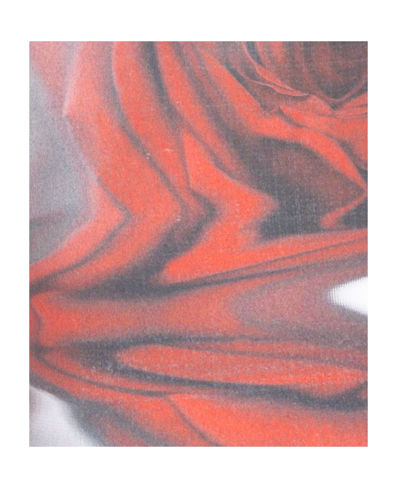 Jean Paul Gaultier Blurry Roses Printed Swimsuit - MultiColour